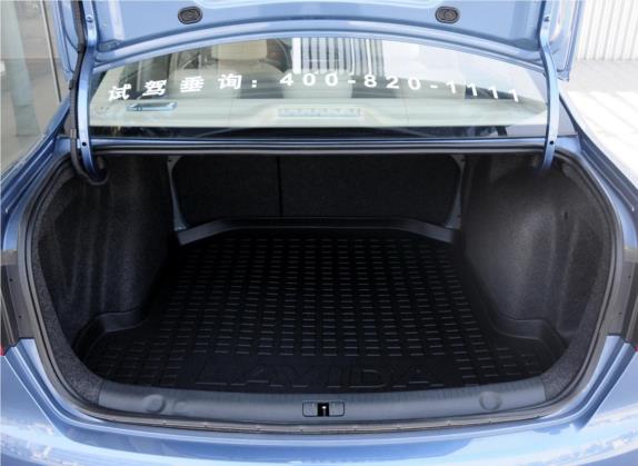 朗逸 2013款 改款 1.4TSI DSG豪华版 车厢座椅   后备厢