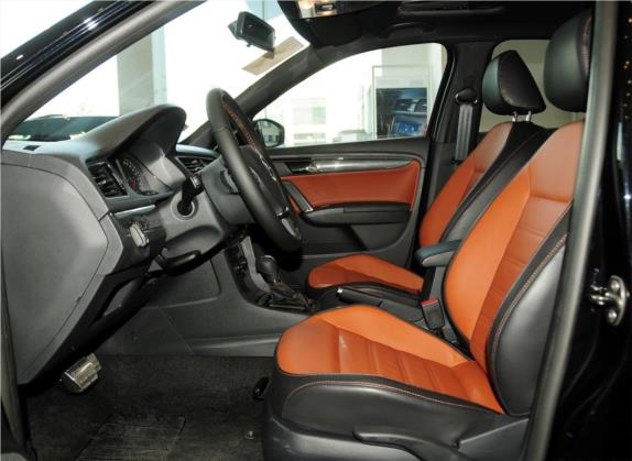 朗逸 2014款 1.6L 自动运动版 车厢座椅   前排空间