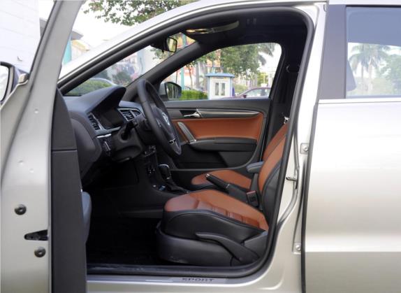 朗逸 2014款 1.4TSI DSG运动版 车厢座椅   前排空间