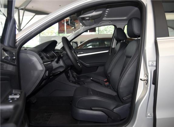 朗逸 2015款 1.6L 自动舒适版 车厢座椅   前排空间