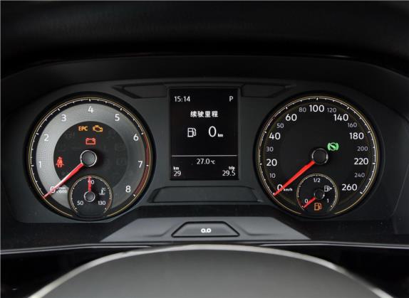 朗逸 2019款 两厢 280TSI DSG舒适版 国VI 中控类   仪表盘