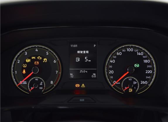 朗逸 2019款 1.5L 自动视野版 国V 中控类   仪表盘