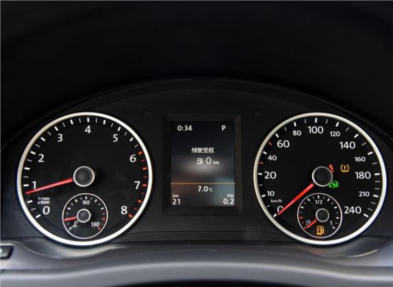 途观 2016款 300TSI 自动两驱豪华版 中控类   仪表盘