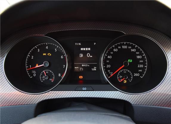 高尔夫·嘉旅 2019款 280TSI 自动好奇型 国V 中控类   仪表盘