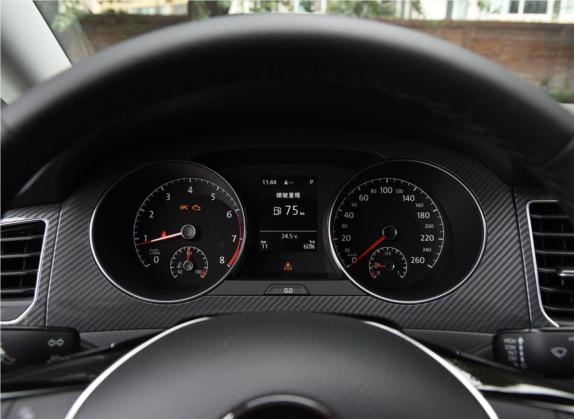 高尔夫·嘉旅 2020款 280TSI 自动守望型 中控类   仪表盘