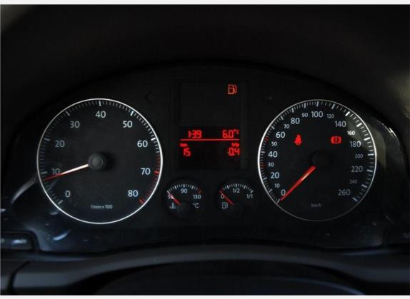 速腾 2009款 1.6L 手动舒适型 中控类   仪表盘