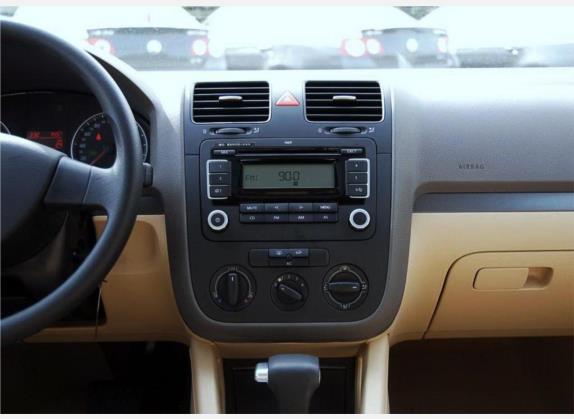 速腾 2009款 1.6L 自动舒适型 中控类   中控台