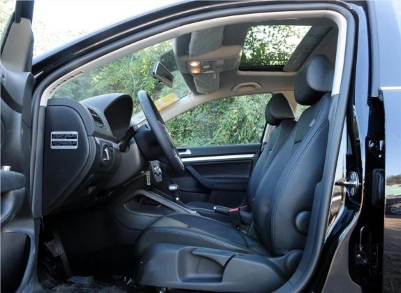 速腾 2011款 1.4TSI 自动豪华型 车厢座椅   前排空间