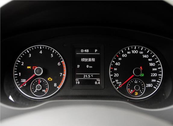 速腾 2014款 改款 1.4TSI 蓝驱版 中控类   仪表盘