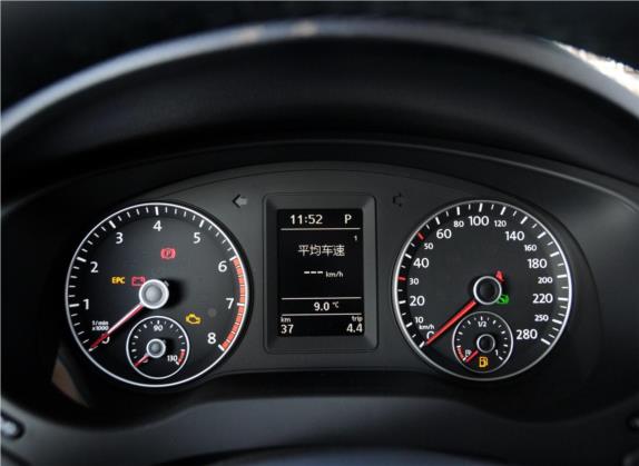 速腾 2014款 改款 1.4TSI 自动旗舰版 中控类   仪表盘