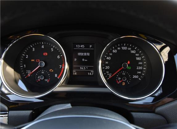 速腾 2018款 280TSI DSG舒适型 中控类   仪表盘