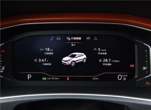 T-ROC探歌 2019款 280TSI DSG两驱豪华型 国VI 中控类   仪表盘