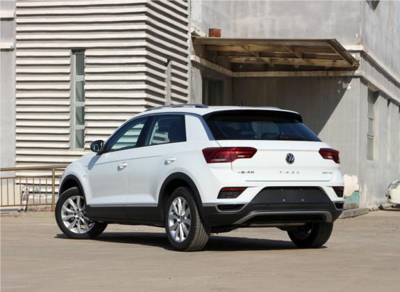 T-ROC探歌 2020款 280TSI DSG两驱进取型 外观   斜后