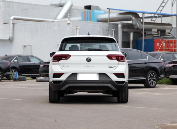 T-ROC探歌 2021款 改款 280TSI DSG四驱豪华智联版 外观   正后