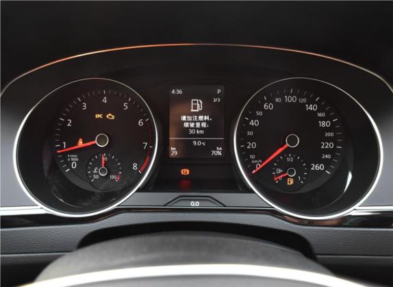 迈腾 2019款 330TSI DSG 领先型 国V 中控类   仪表盘