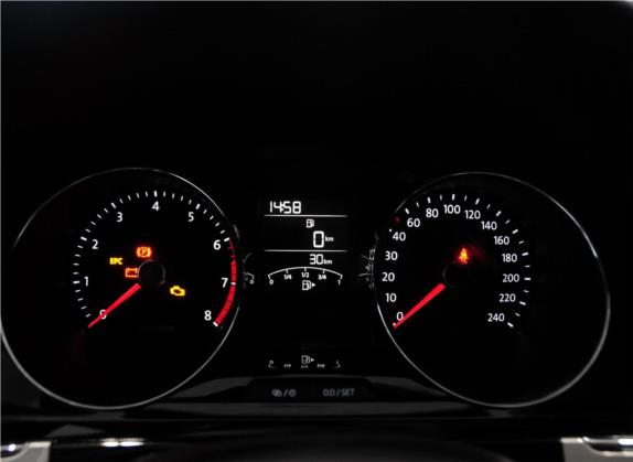 宝来 2014款 1.6L 手动舒适型 中控类   仪表盘