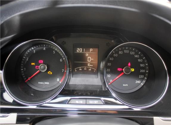 宝来 2014款 1.4TSI 自动豪华型 中控类   仪表盘