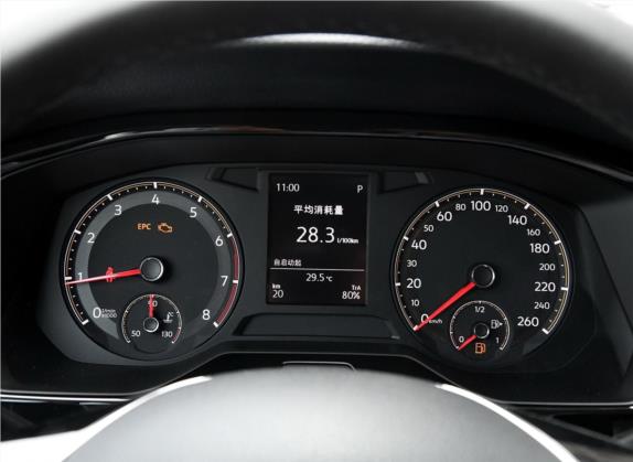 宝来 2019款 1.5L 自动舒适型 中控类   仪表盘