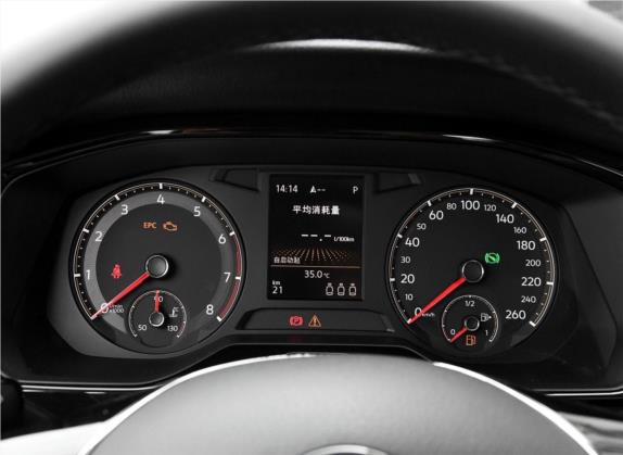 宝来 2019款 1.5L 自动豪华型 中控类   仪表盘