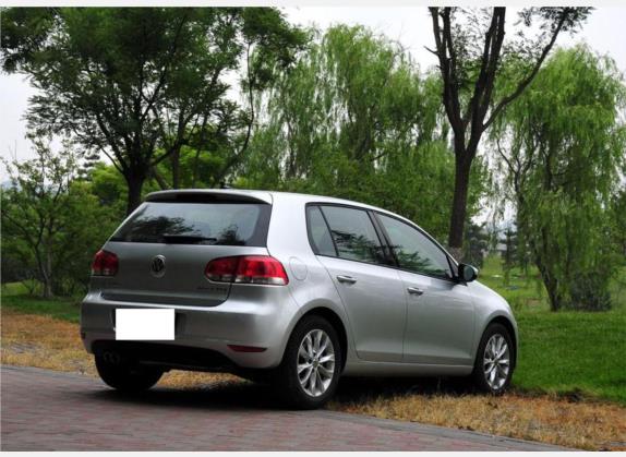 高尔夫 2010款 1.4TSI 自动豪华型 外观   斜后