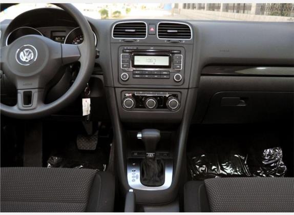 高尔夫 2010款 1.4TSI 自动舒适型 中控类   中控台