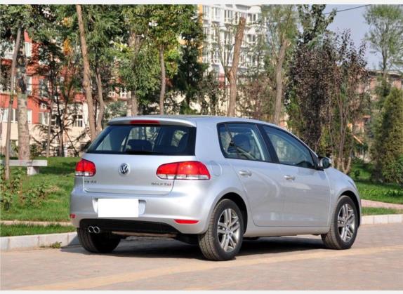 高尔夫 2010款 1.4TSI 自动舒适型 外观   斜后