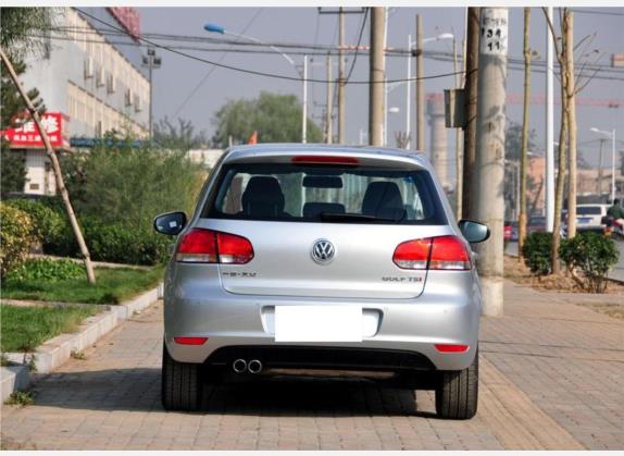 高尔夫 2010款 1.4TSI 自动舒适型 外观   正后