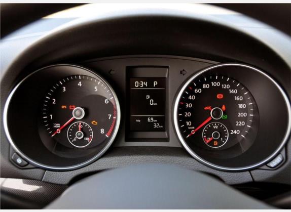 高尔夫 2010款 1.4TSI 自动舒适型 中控类   仪表盘