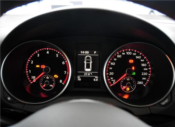 高尔夫 2011款 2.0TSI GTI 中控类   仪表盘