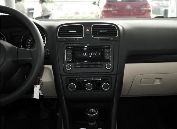 高尔夫 2011款 1.4TSI 手动舒适型 中控类   中控台