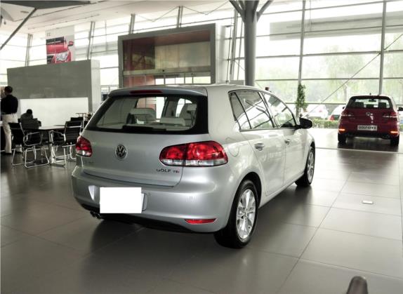 高尔夫 2011款 1.4TSI 手动舒适型 外观   斜后