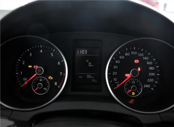高尔夫 2011款 1.4TSI 手动舒适型 中控类   仪表盘