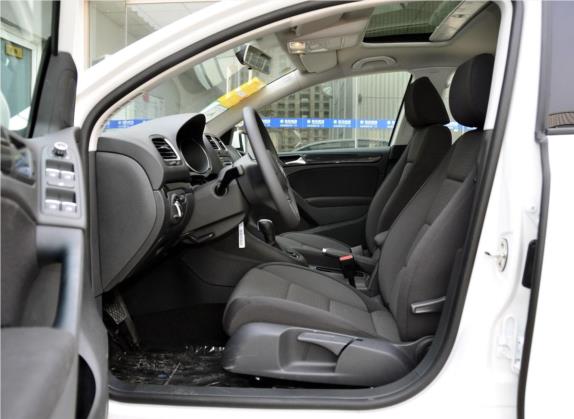 高尔夫 2012款 1.4TSI 自动舒适型 车厢座椅   前排空间