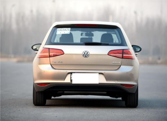 高尔夫 2014款 1.6L 手动时尚型 外观   正后