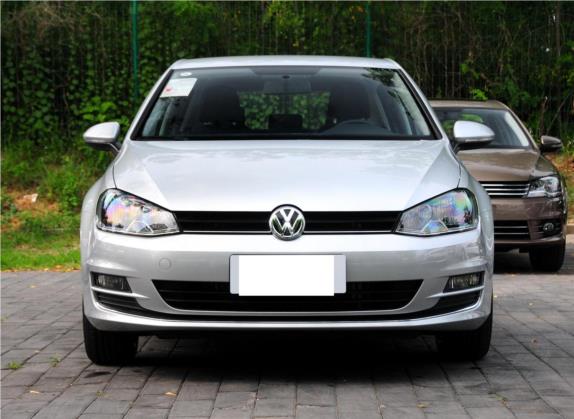 高尔夫 2014款 1.6L 自动时尚型 外观   正前
