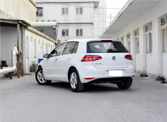 高尔夫 2014款 1.4TSI 手动舒适型 外观   斜后