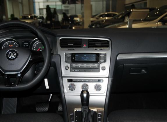 高尔夫 2014款 1.4TSI 自动舒适型 中控类   中控台
