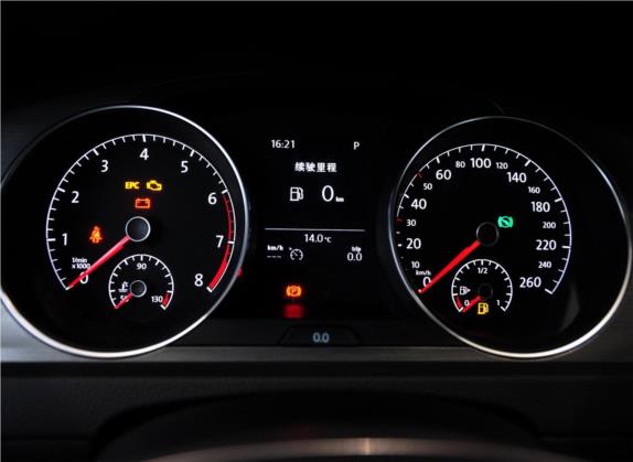 高尔夫 2014款 1.4TSI 自动舒适型 中控类   仪表盘