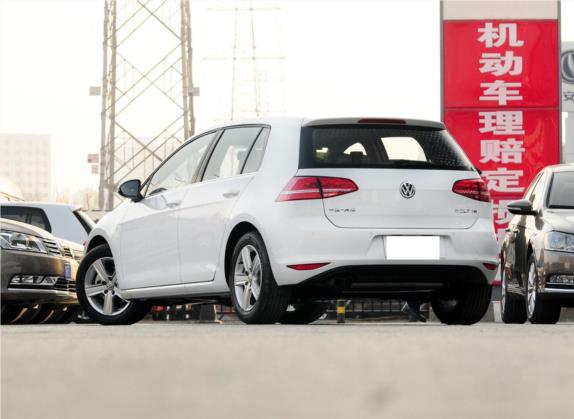 高尔夫 2014款 1.4TSI 自动豪华型 外观   斜后
