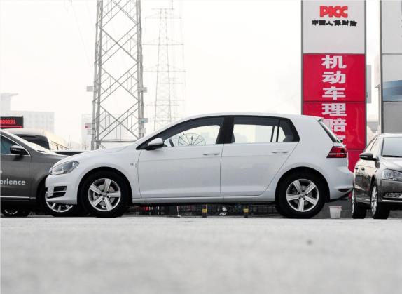 高尔夫 2014款 1.4TSI 自动豪华型 外观   正侧