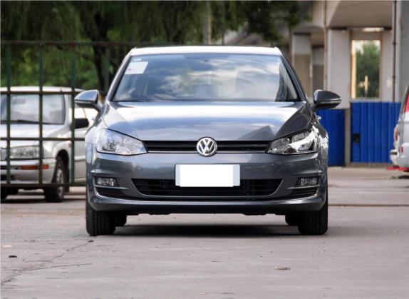 高尔夫 2015款 1.6L 自动时尚型 外观   正前