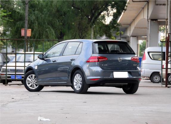 高尔夫 2015款 1.6L 自动时尚型 外观   斜后