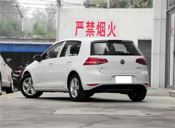 高尔夫 2015款 1.4TSI 自动舒适型 外观   斜后