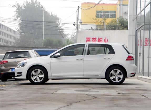 高尔夫 2015款 1.4TSI 自动舒适型 外观   正侧
