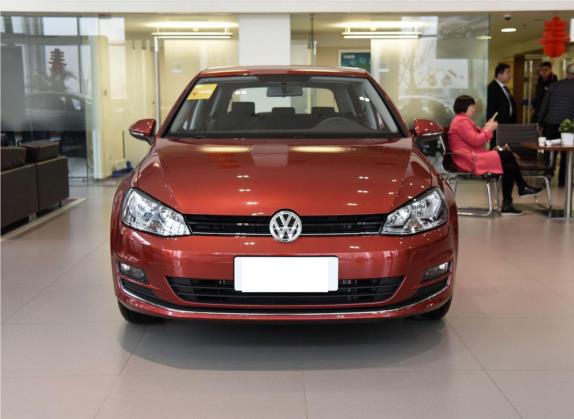 高尔夫 2016款 1.6L 自动时尚型 外观   正前