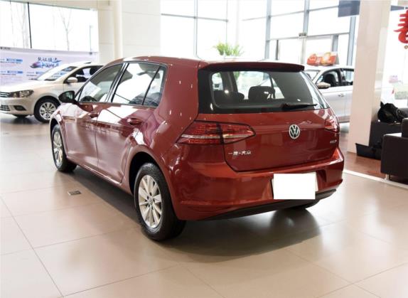 高尔夫 2016款 1.6L 自动时尚型 外观   斜后