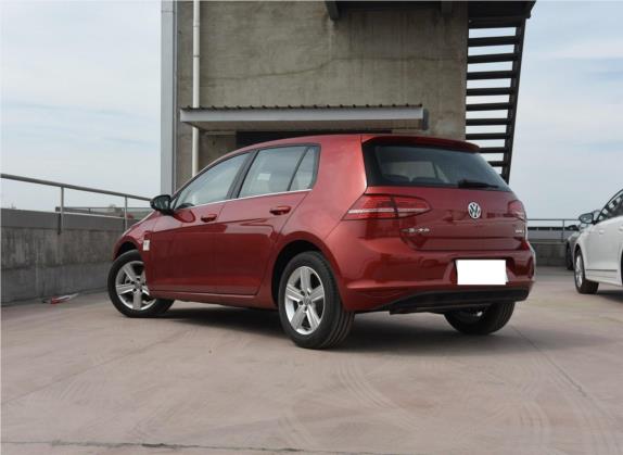 高尔夫 2016款 1.6L 自动舒适型 外观   斜后