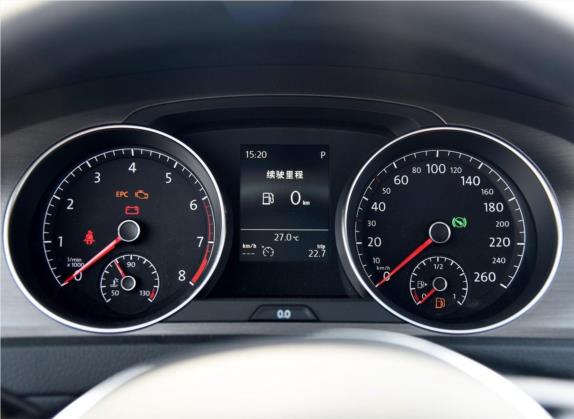 高尔夫 2016款 1.6L 自动舒适型 中控类   仪表盘