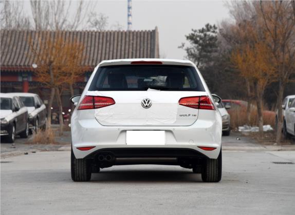 高尔夫 2016款 230TSI 手动舒适型 外观   正后