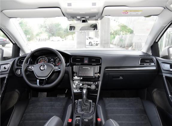 高尔夫 2016款 280TSI 自动旗舰型 中控类   中控全图